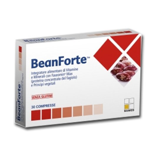 BeanForte - Named - 30 compresse - Integratore alimentare di Vitamine e Cromo con proteina concentrata del Fagiolo