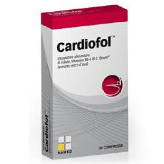 Cardiofol - Named - 30 compresse - Integratore alimentare per il benessere del sistema cardiocircolatorio