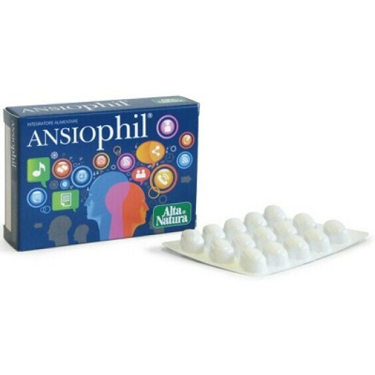 ANSIOPHIL 15CPR 850MG