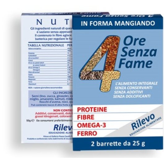 4 ORE SENZA FAME 2X25G RILEVO