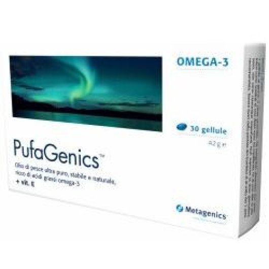 Pufagenics Omega 3 Metagenics 30 Gellule