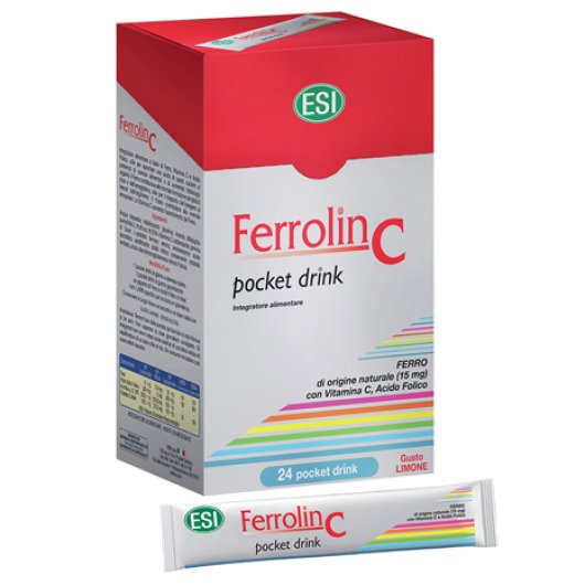 FERROLIN C POCKET DRINK 24BUST