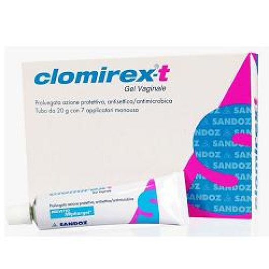 CLOMIREX T 0,25% GEL VAG 20G+7