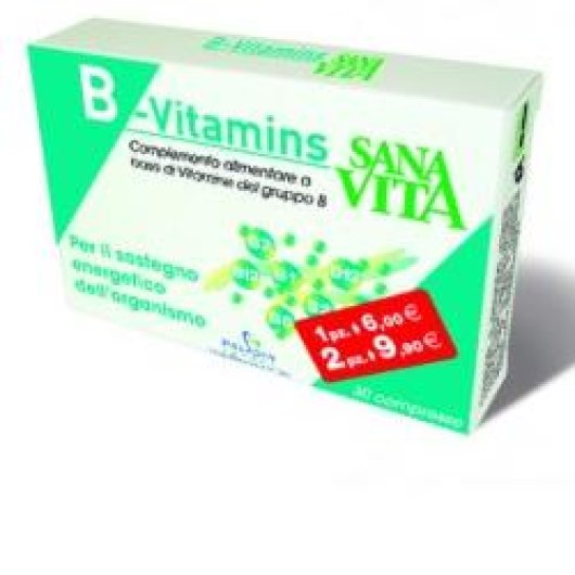 Sanavita B-vitamins 30cpr