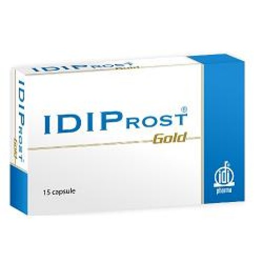 IdiProst Gold - 15 Capsule - Integratore alimentare per il mantenimento del sistema urinario