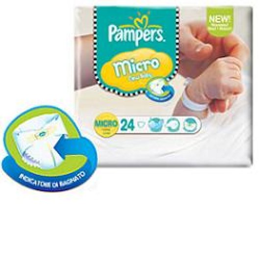 PAMPERS MICRO 24PZ