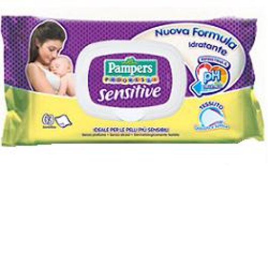 PAMPERS SALV SENSIT ALOE RIC63