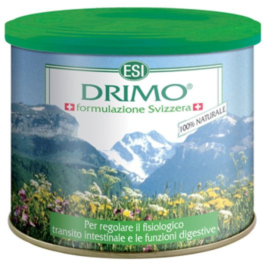 Drimo - ESI - Barattolo da 100 grammi - Integratore alimentare coadiuvante le fisiologiche funzioni intestinali, contro problemi di stitichezza e meteorismo