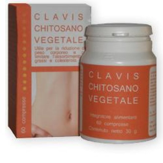 CLAVIS CHITOSANO VEGET 60CPR