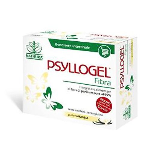  Psyllogel Fibra Vaniglia- Nathura - 20 Bustine 43 G