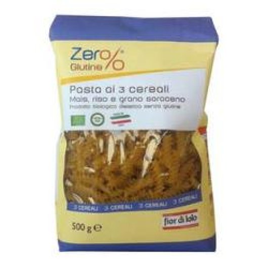 ZERO% G FUSILLI 3CEREA BIO500G