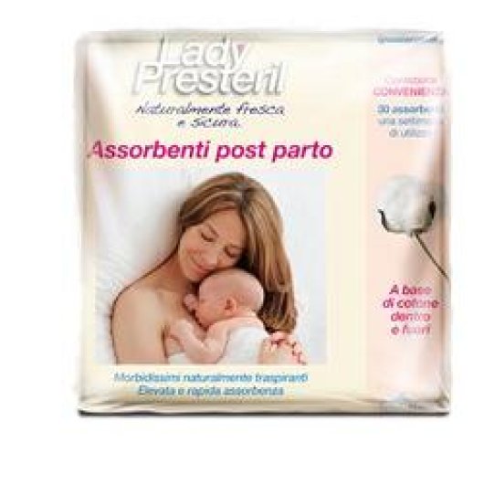 LADY PRESTERIL POSTPARTO 30PZ