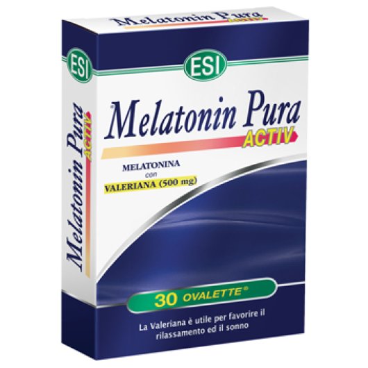 MELATONIN PURA ACTIV 30OVALETT