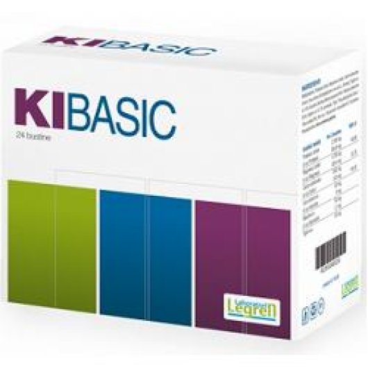 Kibasic - Laboratori Legren - 24 bustine - Integratore alimentare di minerali alcalinizzanti