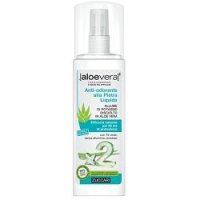 Anti-odorante 48H alla Pietra Liquida (Spray) - Zuccari - Flacone da 100 ml - Anti-odorante naturale con cristalli di potassio disciolti in puro succo d'aloe Anti-odorante 48H alla Pietra Liquida (Spray) - Zuccari - Flacone da 100 ml - Anti-odorante naturale con cristalli di potassio disciolti in puro succo d'aloe