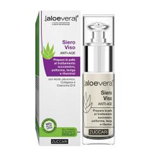 Siero Viso Anti-Age - Zuccari - Flacone da 30 ml - Siero viso che illumina, leviga e uniforma la pelle