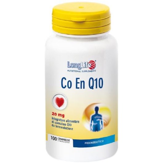 LONGLIFE CO EN Q10 20MG 100CPR