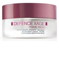 Bionike Defence Xage Prime Rich - Balsamo Rivitalizzante Levigante (Pelle Secca) - Vasetto da 50 ml - Trattamento per pelle secca che contrasta secchezza e segni del tempo