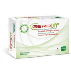 GerdOff - Alfasigma - 20 compresse masticabili - Dispositivo medico che aiuta a contrastare i sintomi del reflusso gastro-esofageo