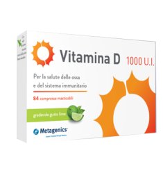 Vitamina D Ossa 1000 UI Metagenics 84 Compresse Vitamina D Ossa 1000 UI Metagenics 84 Compresse