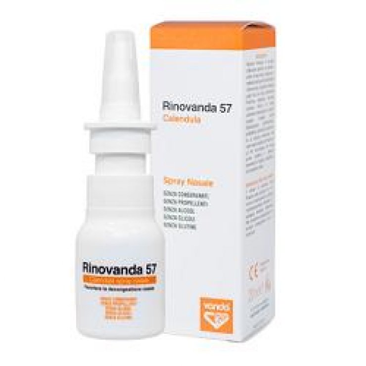Rinovanda 57 - Vanda Omeopatici - Flacone da 20 ml - Spray nasale