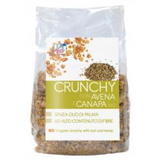 CRUNCHY AVENA CANAPA 375G BIO