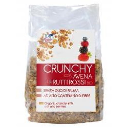 CRUNCHY AVENA FRUTTI ROSSI BIO