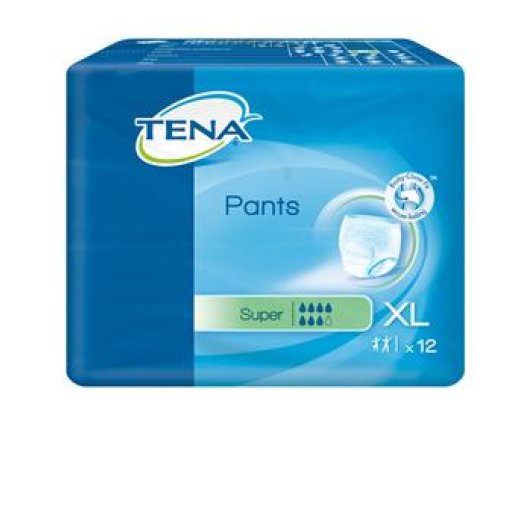 TENA PANTS SUPER PANN XL 12PZ