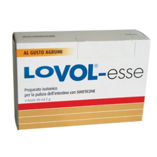 Lovol-Esse - Alfasigma - 4 bustine - Integratore intestinale anti-gas 