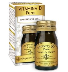 Vitamina D Pura - Giorgini Dr. Martino - 60 pastiglie - Integratore alimentare per il benessere delle ossa, dei denti e del sistema immunitario Vitamina D Pura - Giorgini Dr. Martino - 60 pastiglie - Integratore alimentare per il benessere delle ossa, dei denti e del sistema immunitario