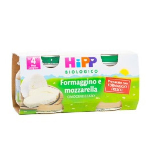 HIPP BIO FORMAGGINO MOZZAR2X80