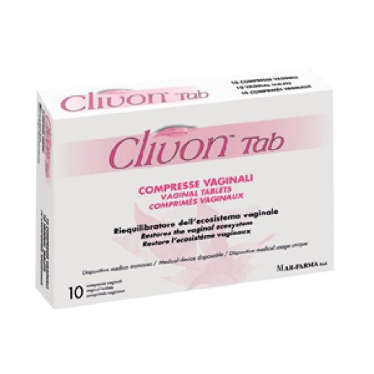 CLIVON TAB CAPSULE VAGINALI10P