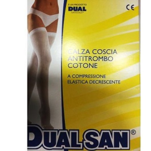 Dualsan Calza A/tromb C/tass 1