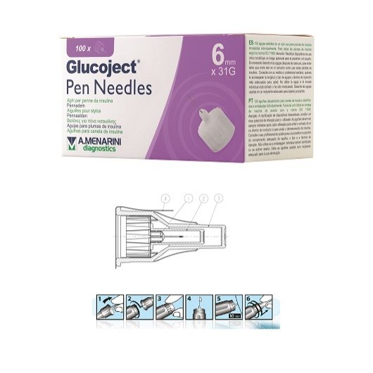 GLUCOJECT AGO PENNA 6MM G31