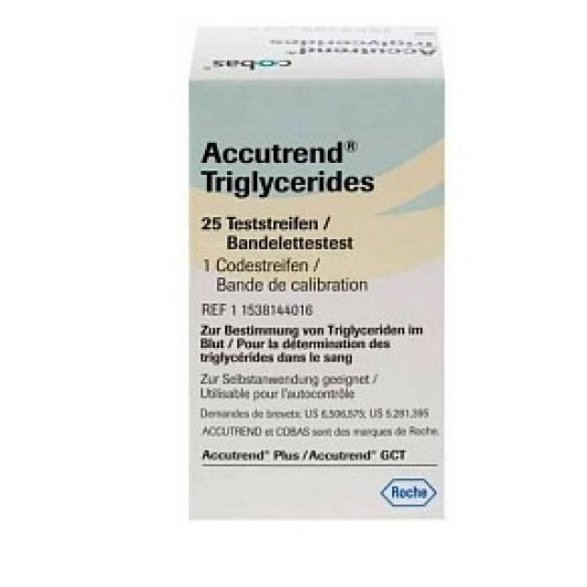 ACCUTREND TRIGLICERIDI 25STRIP