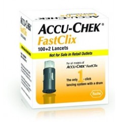 Accu-chek Fastclix 100+2lanc