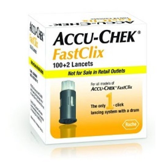 Accu-chek Fastclix 100+2lanc