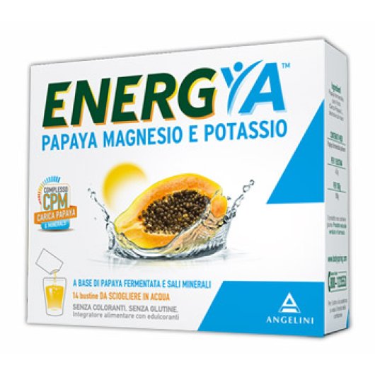 Energya Papaya Magnesio e Potassio 14 bustine