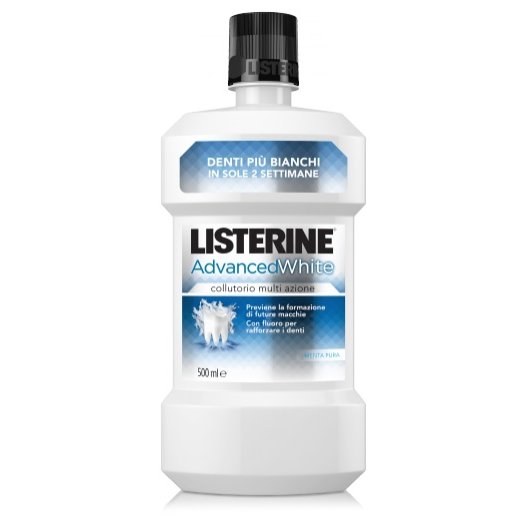 LISTERINE ADVANCE WHITE 500ML