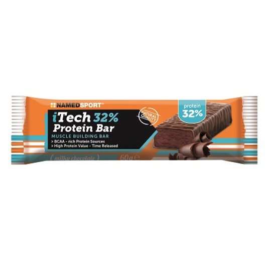 ITECH 32% PROTEINBAR MILKYC60G