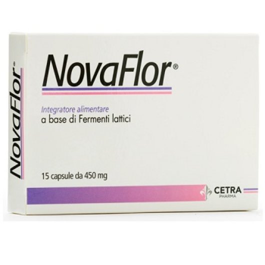 NOVAFLOR 15CPS 450MG