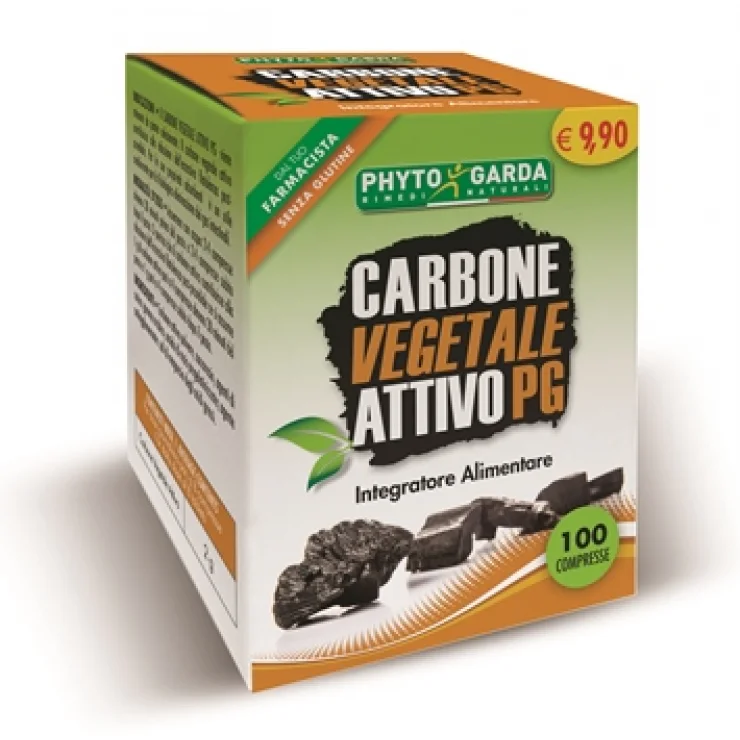 Carbone Vegetale Pg 100cpr