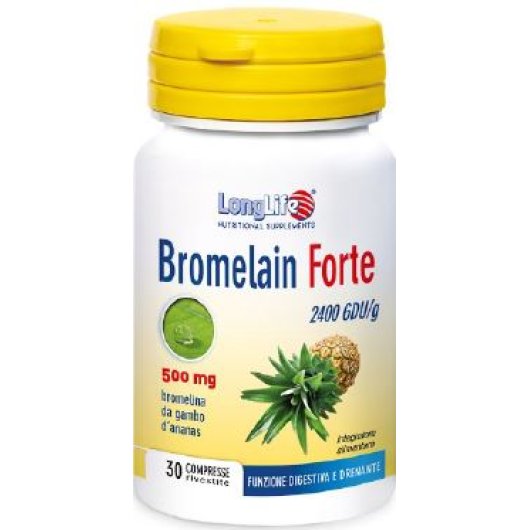 LONGLIFE BROMELAIN FORTE 30CPR