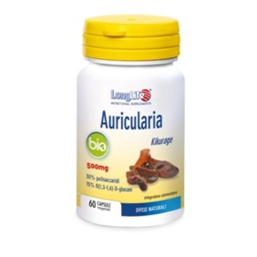 LONGLIFE AURICULARIA BIO 60CPS