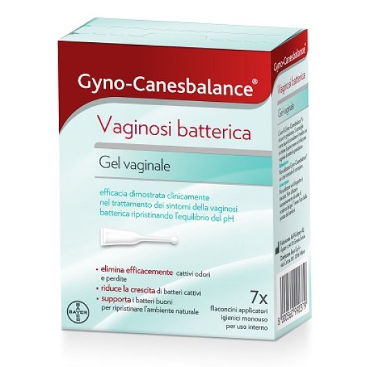 Gyno-Canesbalance - Bayer - 7 flaconcini da 5 ml -  Dispositivo medico che contribuisce a contrastare la vaginosi batterica