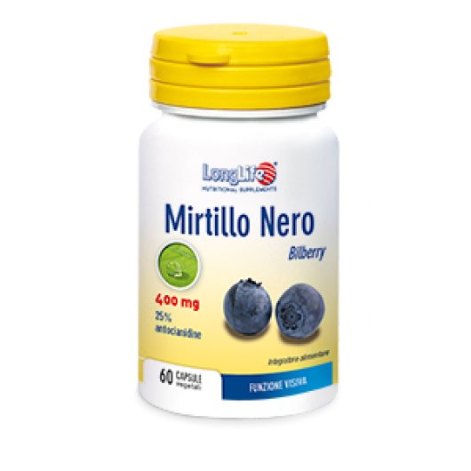 LONGLIFE MIRTILLO NERO 60CPS