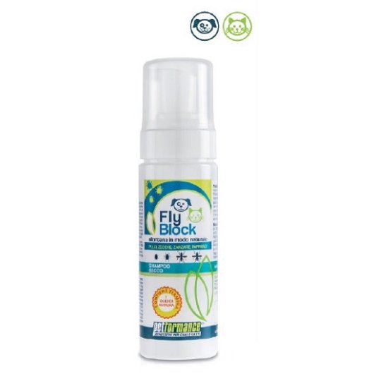 FLYBLOCK SHAMPOO SEC CANI/GAT