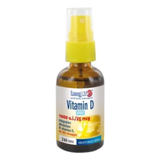 LONGLIFE VITAMIN D3 1000UI SPR