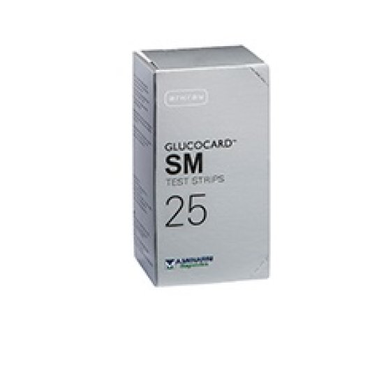 Glucocard Sm Test Strips 25pz