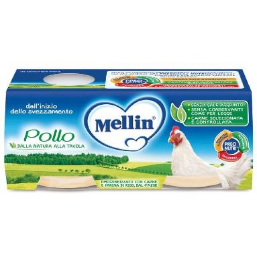 MELLIN OMOG POLLO 2X80G